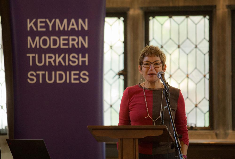Leyla Neyzi at a conference