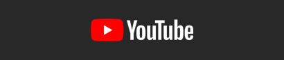 YouTube logo on black background